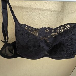 Elegant Black Lace Bralette